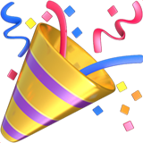 Party popper celebration icon